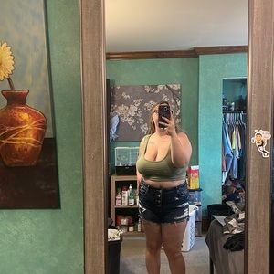 american eagle jean shorts